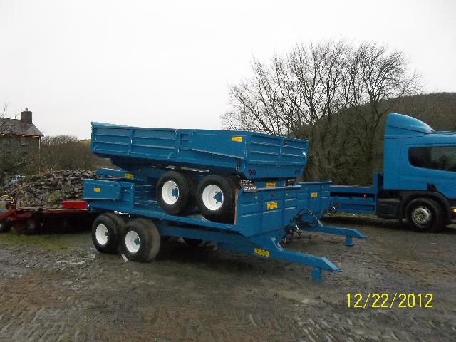 New 8 ton tandem axle trailer Trailer at Ella Agri Tractor Sales Mid and West Wales